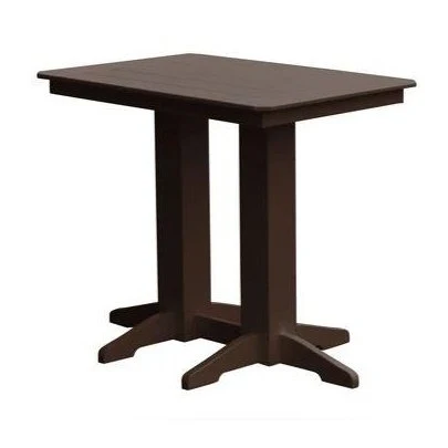 A & L Furniture Bar Table- Specify for FREE 2" Umbrella Hole - Image 6