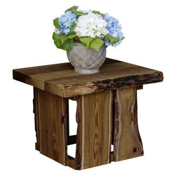 A & L Furniture Blue Mountain Sunrise Thicket Side Table - Image 3