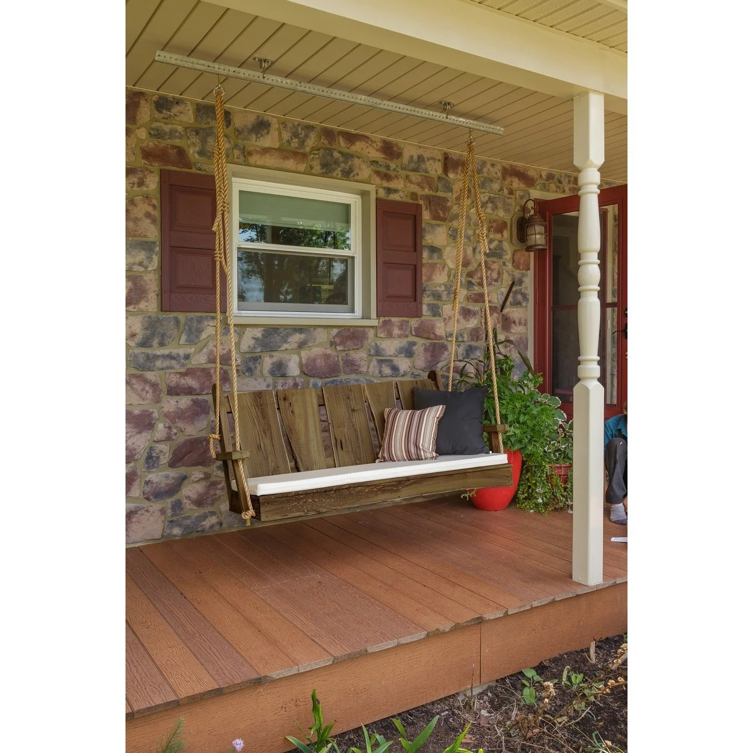 A & L Furniture Blue Mountain TimberlandSwing with Rope - Image 19