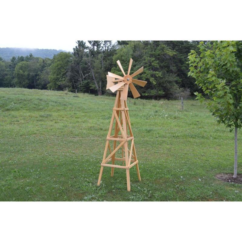 A & L Furniture Farm Style Windmill Garden Outdoor Spinner - Image 11