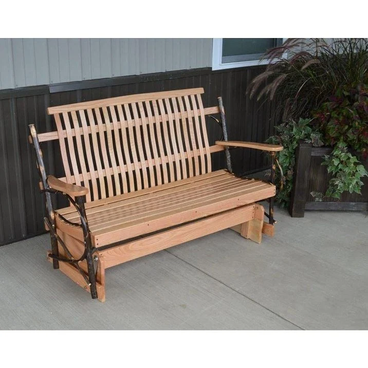 A & L Furniture Hickory Porch Glider - Image 2