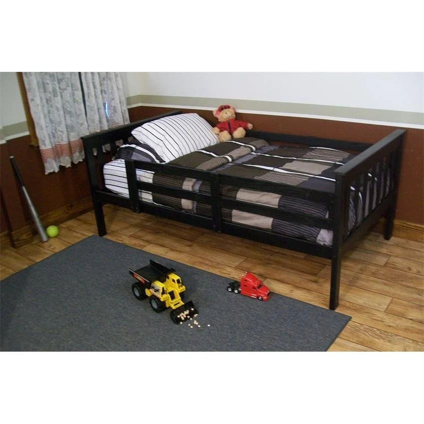 A & L Furniture Mission Bed w/ Safety Rails - Image 2