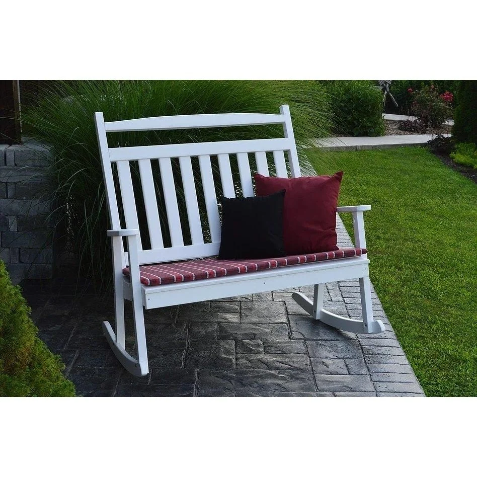 A & L Furniture Poly Classic Double Rocker - Image 6