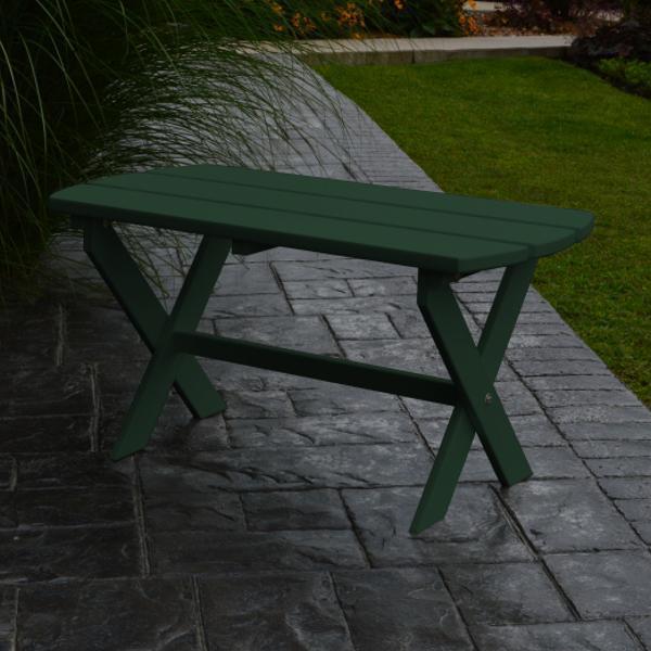 A & L Furniture Poly Folding Oval Coffee Table - Image 6