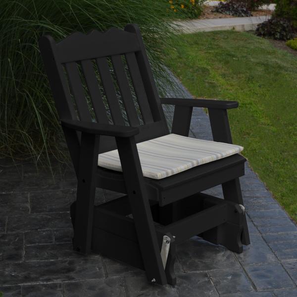 A & L Furniture Poly Royal English Gliding Chair - Image 4