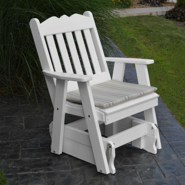A & L Furniture Poly Royal English Gliding Chair - Image 8