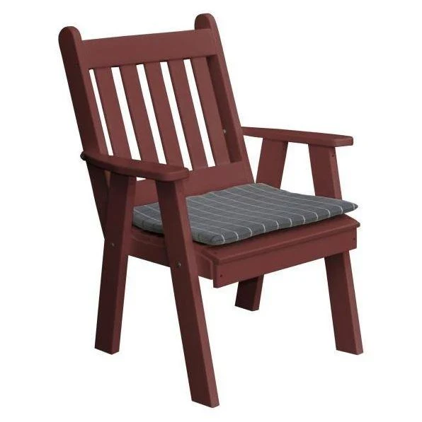 A & L Furniture Poly Traditional English Chair - Image 7