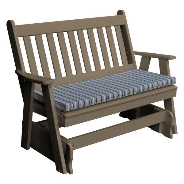 A & L Furniture Poly Traditional English Glider - Image 13