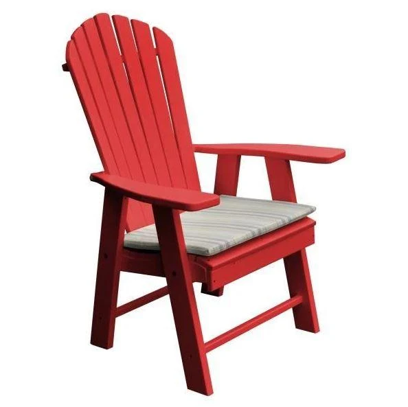 A & L Furniture Poly Upright Adirondack Chair - Image 8