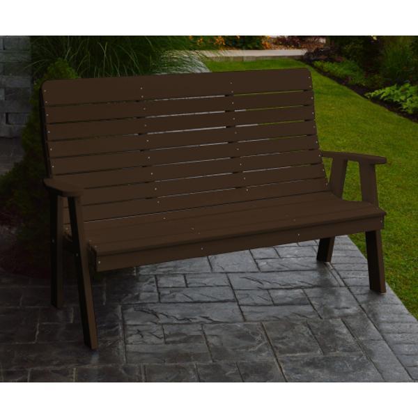 A & L Furniture Poly Winston Garden Bench - Image 14