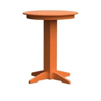 A & L Furniture Round Bar Table- Specify for FREE 2" Umbrella Hole - Image 11