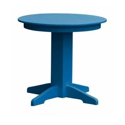 A & L Furniture Round Dining Table- Specify for FREE 2" Umbrella Hole - Image 13