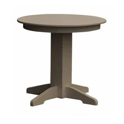 A & L Furniture Round Dining Table- Specify for FREE 2" Umbrella Hole - Image 5