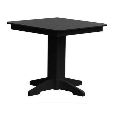 A & L Furniture Square Dining Table- Specify for FREE 2" Umbrella Hole - Image 5