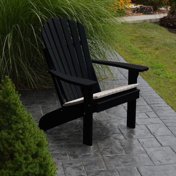 A & L Furniture Yellow Pine Fanback Adirondack Chair - Image 4