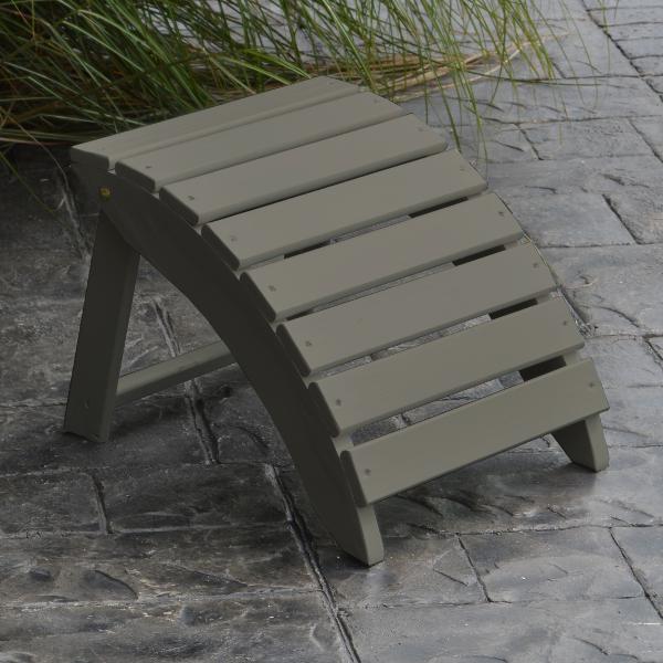 A & L Furniture Yellow Pine Folding Ottoman - Image 7