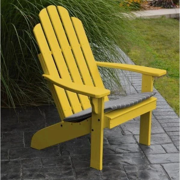 A & L Furniture Yellow Pine Kennebunkport Adirondack Chair - Image 7