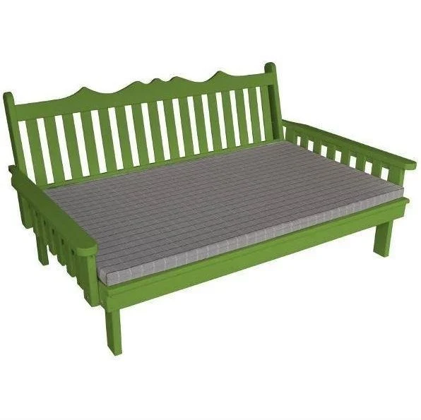 A & L Furniture Yellow Pine Royal English Daybed