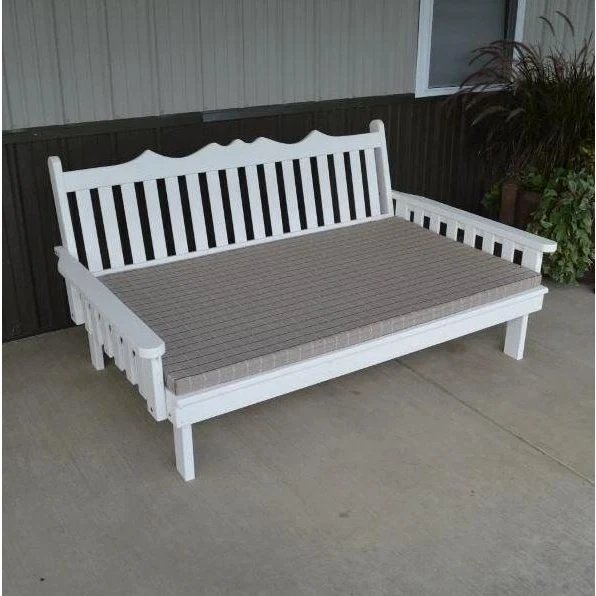 A & L Furniture Yellow Pine Royal English Daybed - Image 3