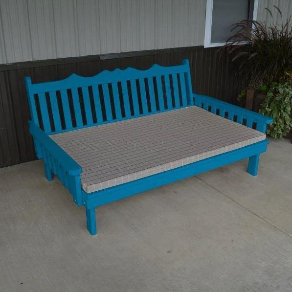 A & L Furniture Yellow Pine Royal English Daybed - Image 6
