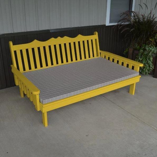 A & L Furniture Yellow Pine Royal English Daybed - Image 7