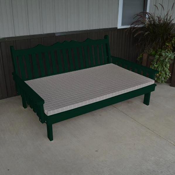 A & L Furniture Yellow Pine Royal English Daybed - Image 8