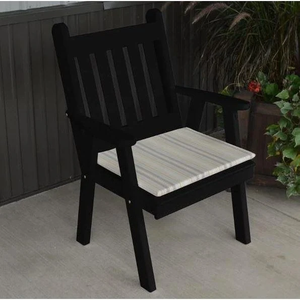 A & L Furniture Yellow Pine Traditional English Chair - Image 3