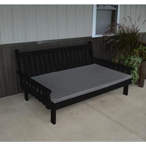 A & L Furniture Yellow Pine Traditional English Daybed - Image 11
