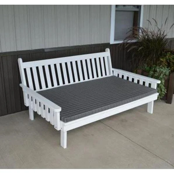 A & L Furniture Yellow Pine Traditional English Daybed - Image 2