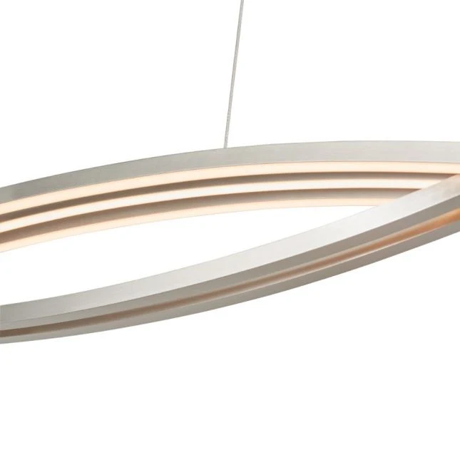 Abra Lighting Wishbone Crossed Frame Pendant 10017PN - Image 5