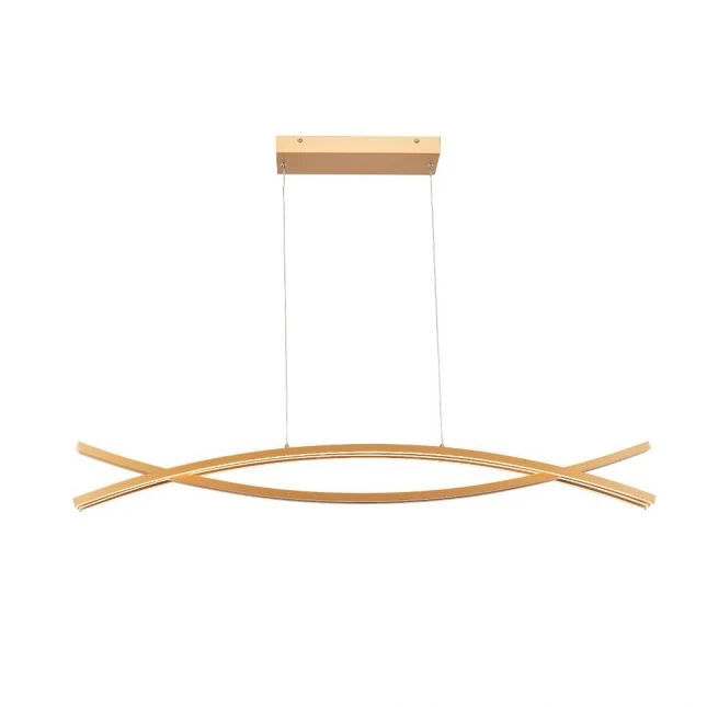 Abra Lighting Wishbone Crossed Frame Pendant 10017PN - Image 7