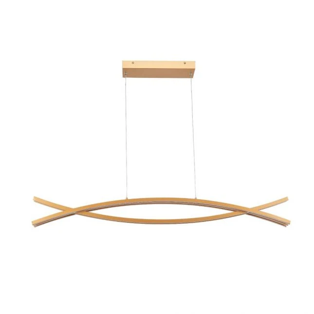 Abra Lighting Wishbone Crossed Frame Pendant 10017PN - Image 9