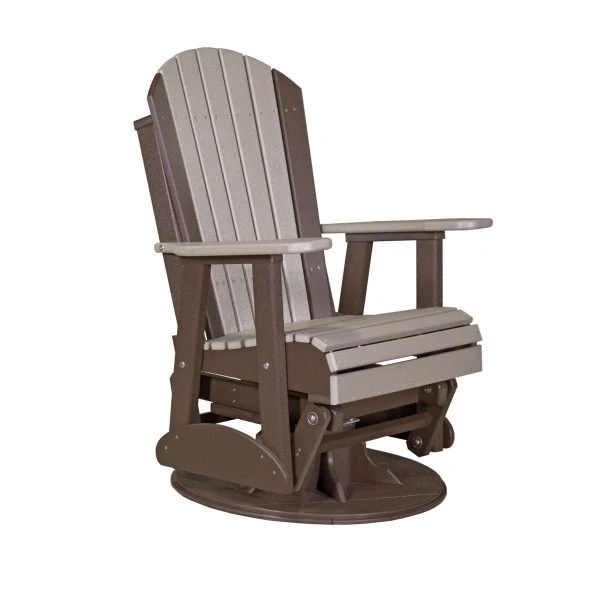LuxCraft 2' Adirondack Swivel Glider Chair - Image 13