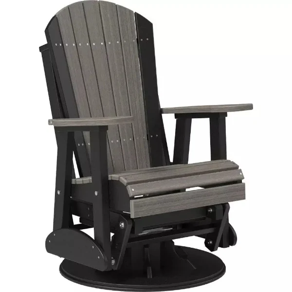 LuxCraft 2' Adirondack Swivel Glider Chair - Image 19