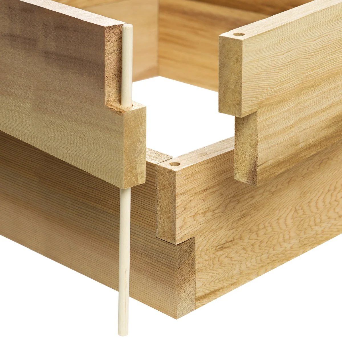 All Things Cedar 3-ft Square 2-Tier Raised Garden Box RG36-2 - Image 3