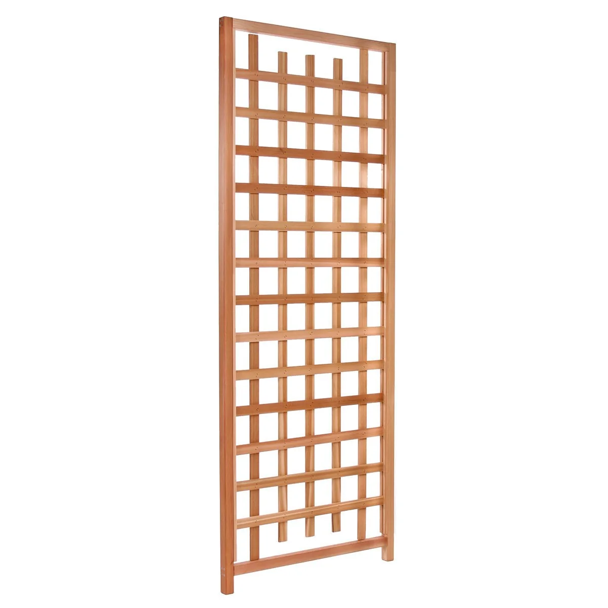 All Things Cedar 32w x 11d x 12h Planter Box with Trellis Privacy Screen Set PL30-T - Image 6