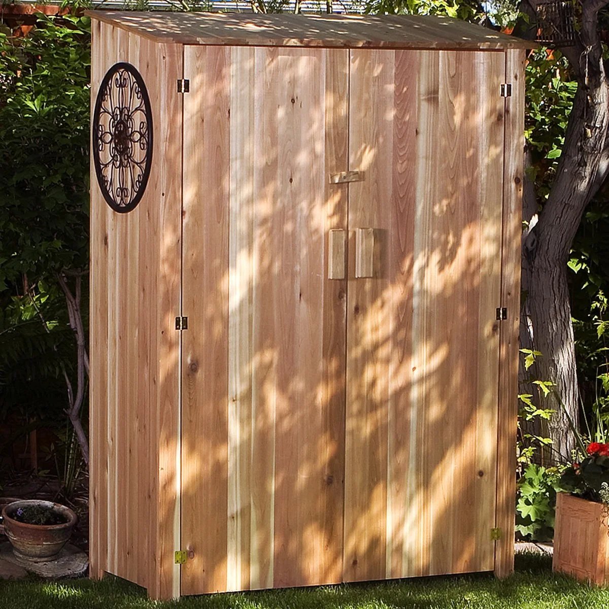 All Things Cedar 49w x 23d x 73h Garden Hutch GH50 - Image 3