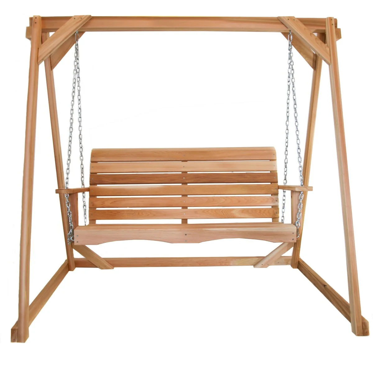 All Things Cedar 6-ft A-Frame Swing Set AF72-S - Image 2