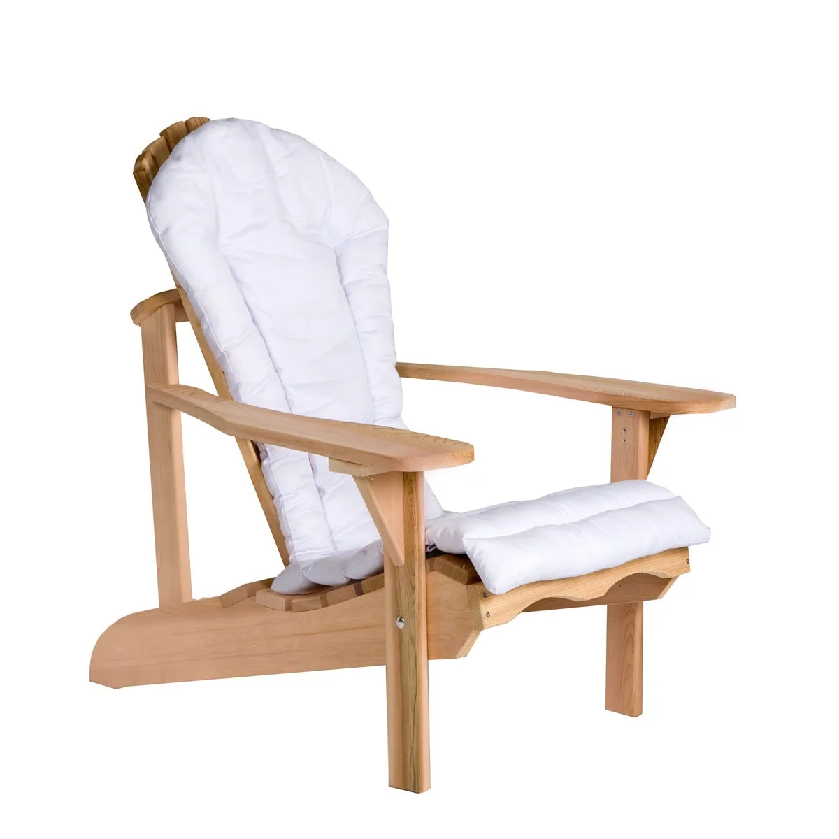 All Things Cedar White Adirondack Chair Cushion CC21-W - Image 3