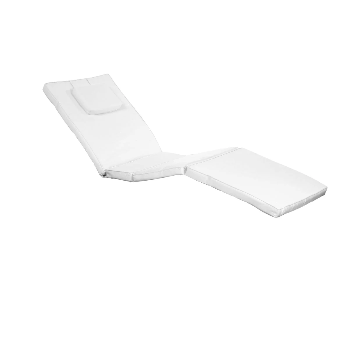 All Things Cedar White Chaise Lounger Cushion TC70-W - Image 2