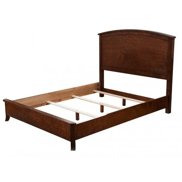 Alpine Furniture Baker Queen Panel Bed, Mahogany 977-01Q - Image 2