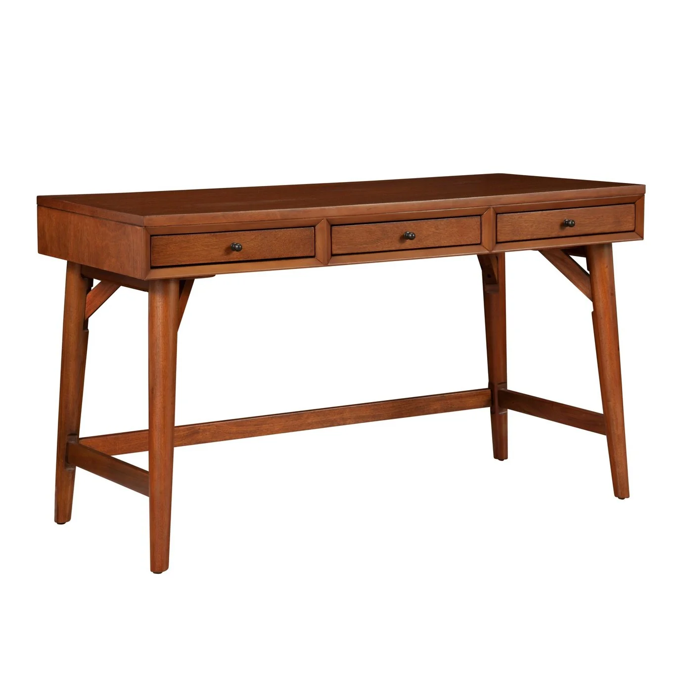 Alpine Furniture Flynn Large Desk, Acorn 966-66 - Image 4
