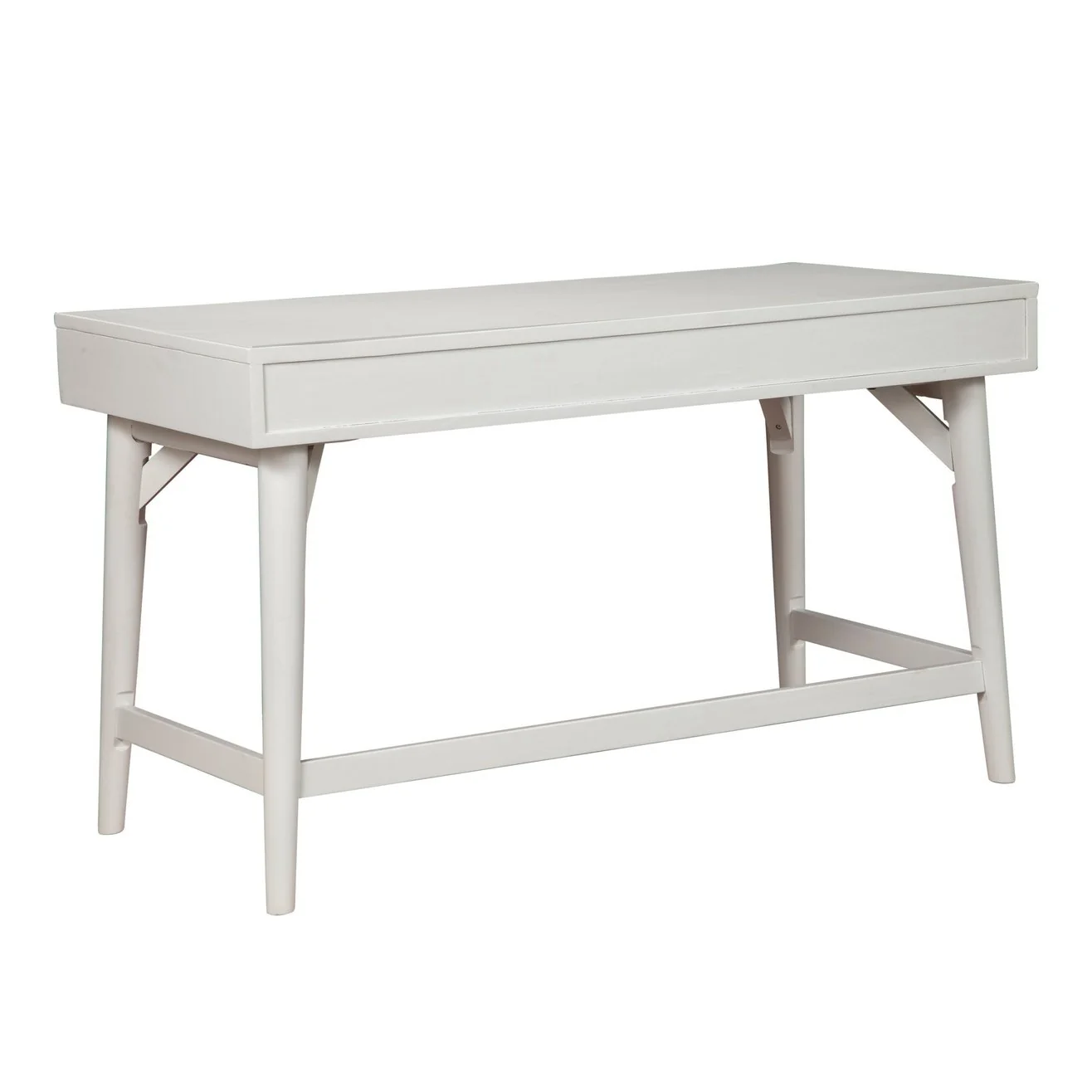Alpine Furniture Flynn Large Desk, White 966-W-66 - Image 6