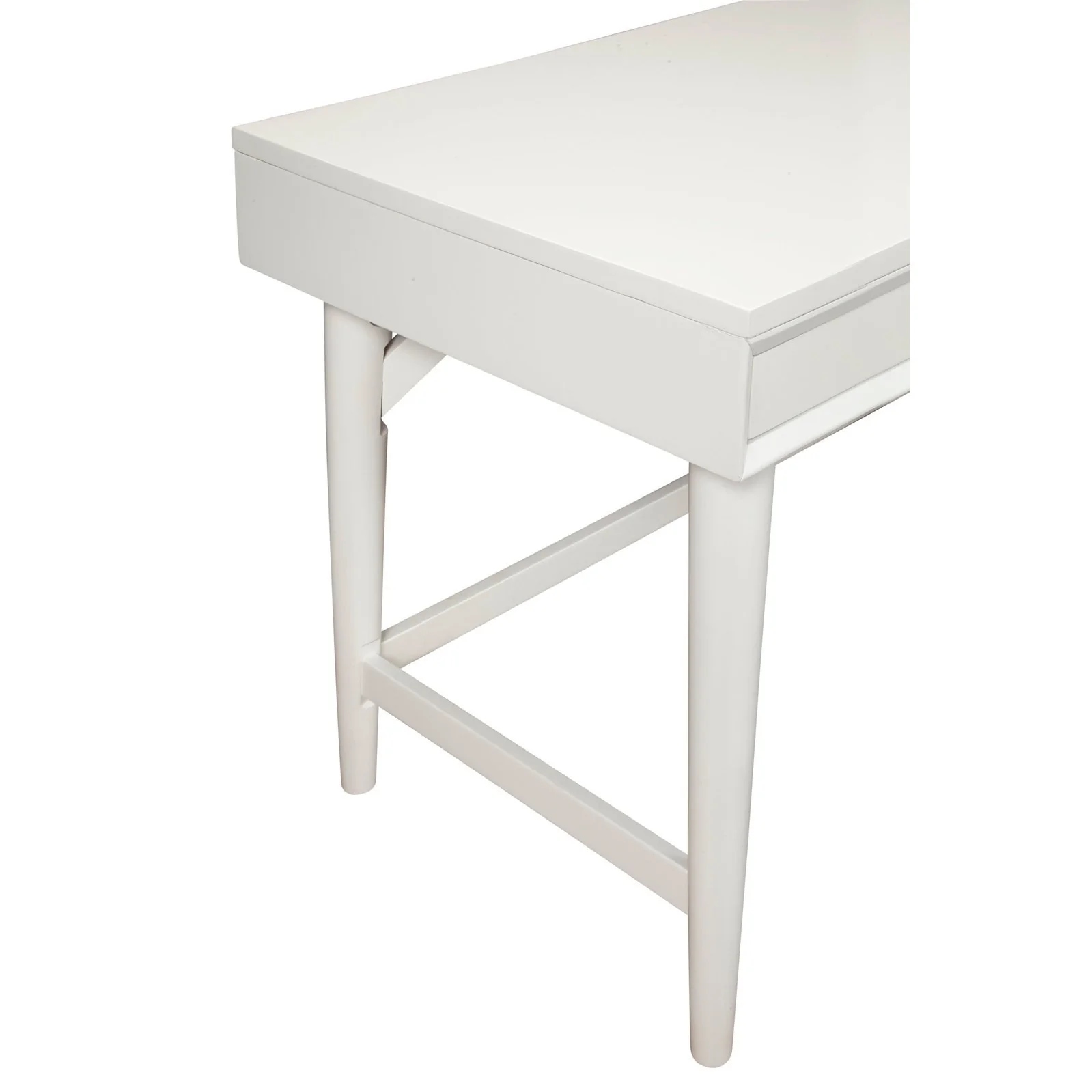 Alpine Furniture Flynn Large Desk, White 966-W-66 - Image 8