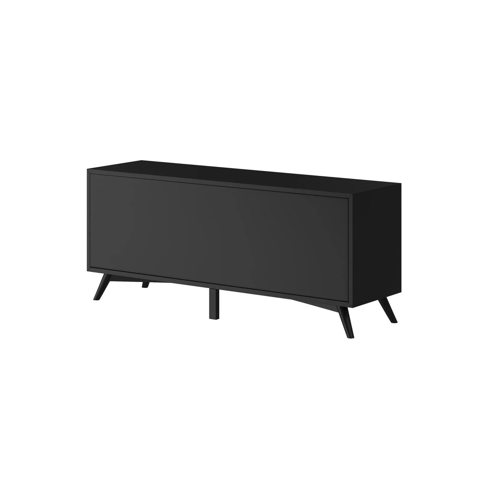 Alpine Furniture Flynn Large TV Console, Black 966BLK-10 - Image 8