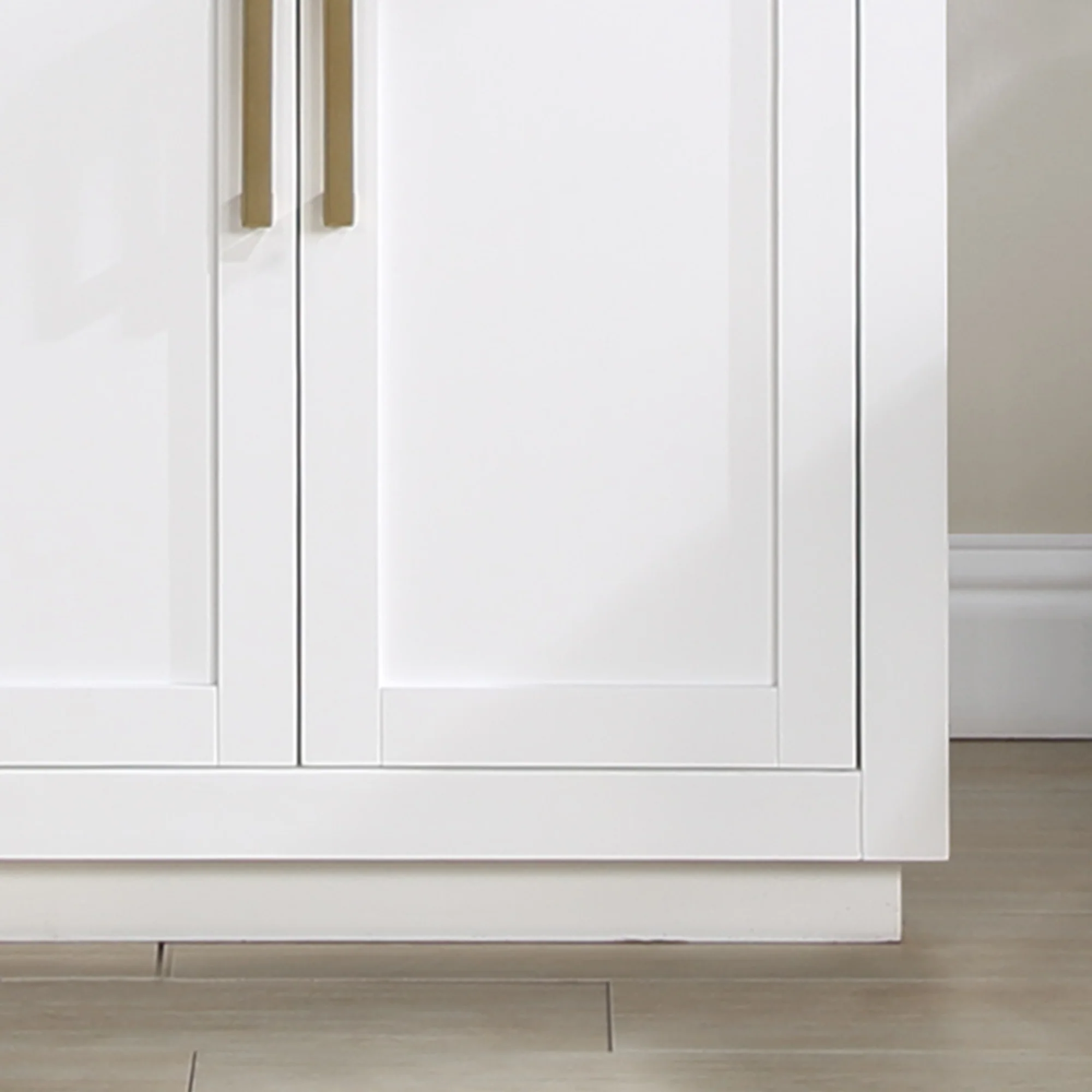 Altair Design Gavino 30" Single Bathroom Vanity in White with Grain White Composite Stone Countertop - Image 14