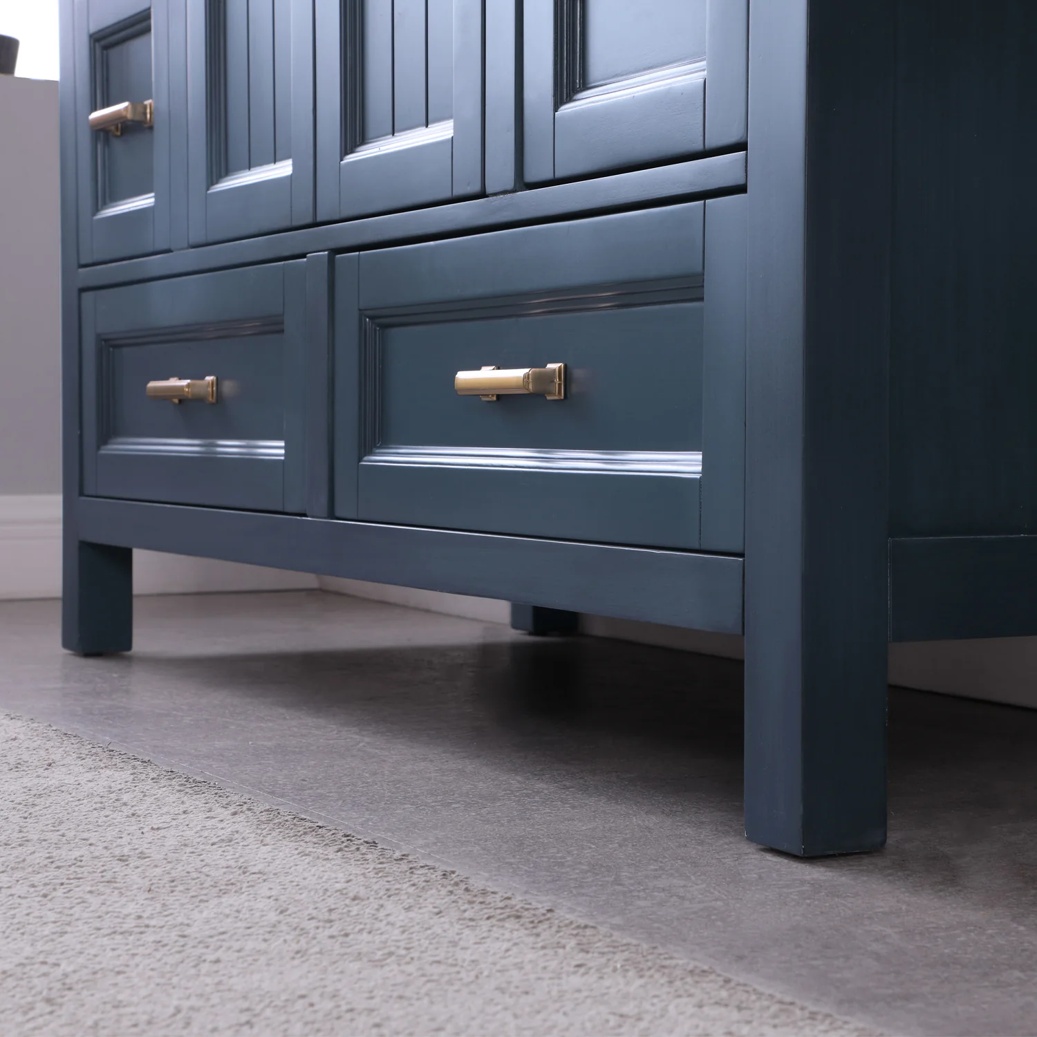 Altair Design Isla 48" Single Bathroom Vanity Set in Classic Blue and Carrara White Marble Countertop - Image 18