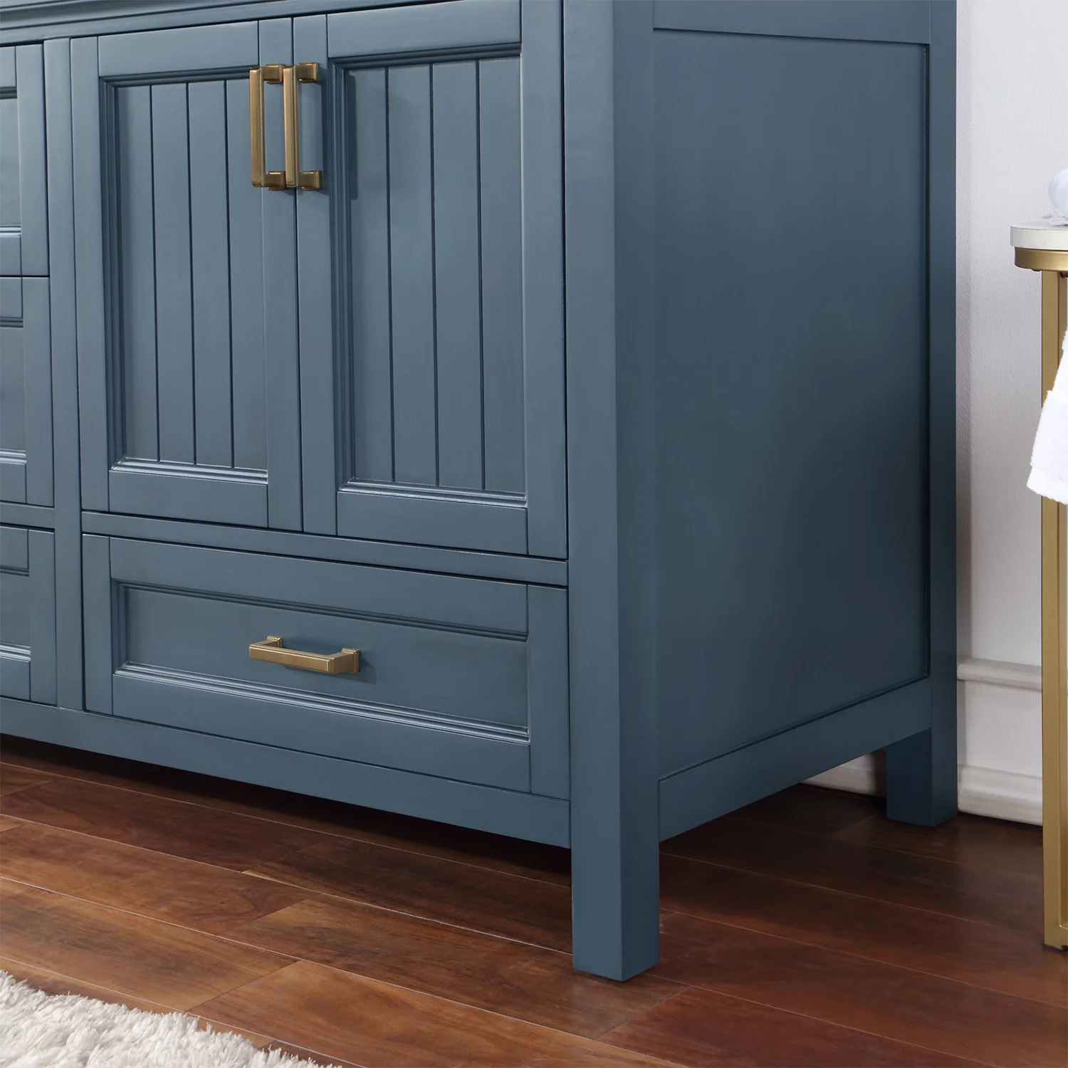 Altair Design Isla 72" Double Bathroom Vanity Set in Classic Blue and Aosta White Composite Stone Countertop - Image 14