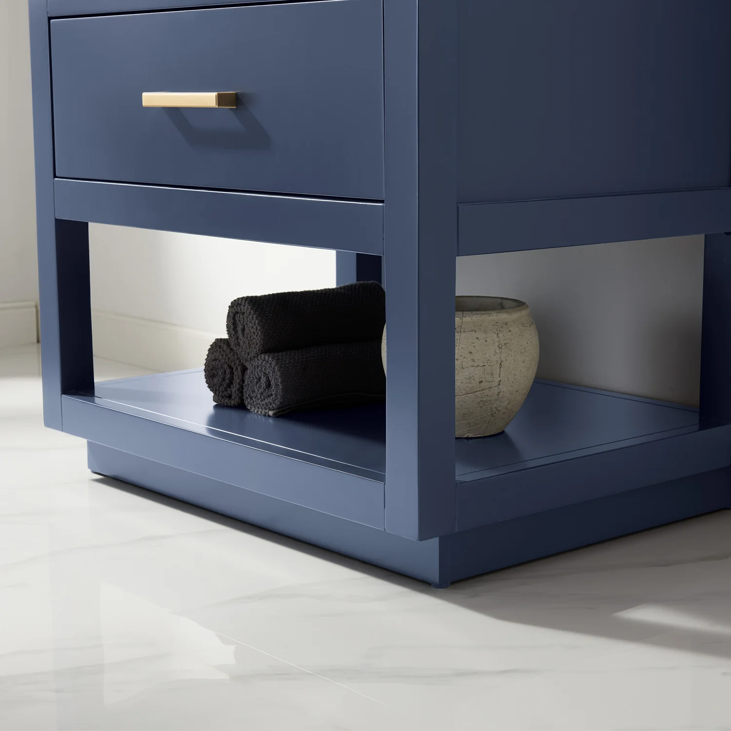 Altair Design Remi 30" Single Bathroom Vanity Set in Royal Blue and Carrara White Marble Countertop - Image 15