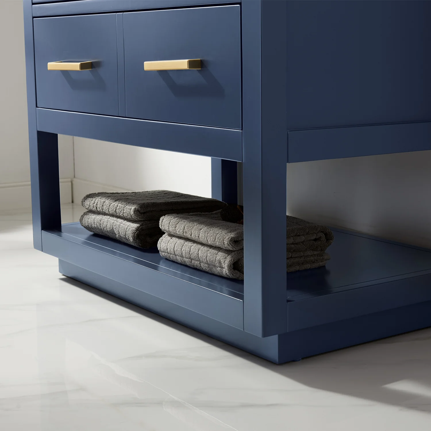 Altair Design Remi 36" Single Bathroom Vanity Set in Royal Blue and Carrara White Marble Countertop - Image 15